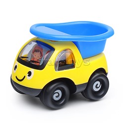 Игрушка пластик Парковка "Синий трактор" 7,5 см, коробке