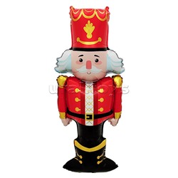 Шар (42''/107 см) Фигура, Щелкунчик (надув воздухом), 1 шт. в уп.