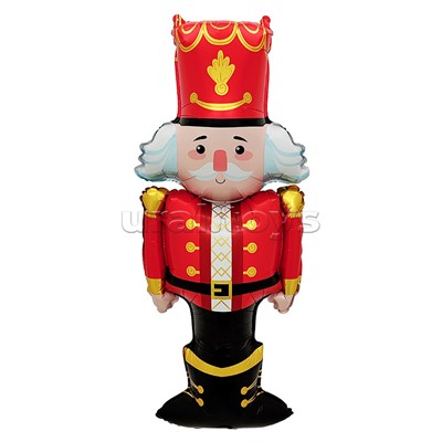 Шар (42''/107 см) Фигура, Щелкунчик (надув воздухом), 1 шт. в уп.