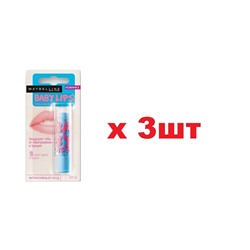 Maybelline New York Бальзам для губ Интенсивный уход  Baby Lips 3шт