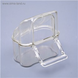 Кормушка для птиц внешняя, 6.7×6.2×8 см