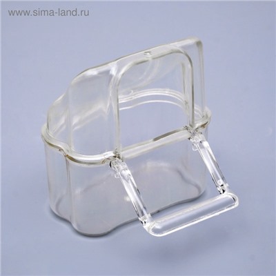 Кормушка для птиц внешняя, 6.7×6.2×8 см