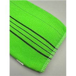 Bath Towel Мочалка-варежка для душа с пилинг-эффектом, уплотненная, зелёный 28187