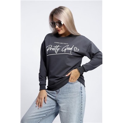 Толстовка 80048 (Темно-серый)