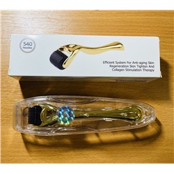 Мезороллер для лица, 540 титановых игл, 1.0 мм