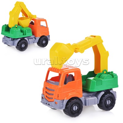 Машинка Экскаватор "Ярослав" Строительный 16 см.