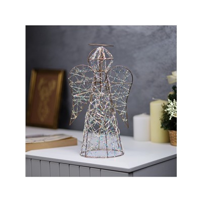 Светодиодная фигура «Ангел» 29×17×16 см, 20 LED, батарейки ААx2 (не в комплекте), свечение теплое белое