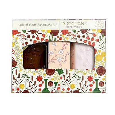 Подарочный набор L'Occitane Cherry Blossom 3 в 1