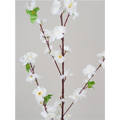 Цветок искусственный Сакура 118 см / WP-6 /уп 5/50/300/белая