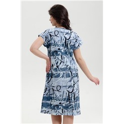 Платье 032 (Голубой)