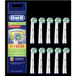 Насадки для электрических зубных щеток ORAL-B Cross Action (10 шт)(Оригинал)