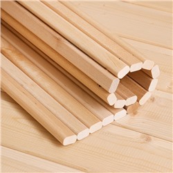 Сидушка для бани и сауны, 40×32 см, липа, «Добропаровъ»