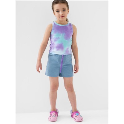 Шорты трикотажные для девочек