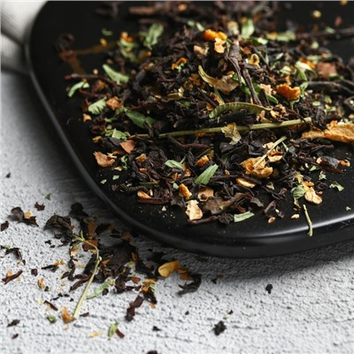 Чай травяной «Ароматный тархун» premium: цедра цитрусовых, тархун, вербена, 50 г