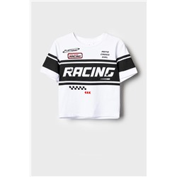 Фуфайка трикотажная для девочек (футболка) PLAYTODAY, 1243142