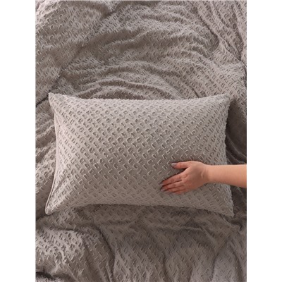 Постельное бельё 1.5-спальное LoveLife Tufting Квадрат, микрофибра