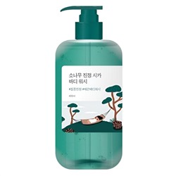 ROUND LAB Успокаивающий гель для душа с экстрактами сосны и центеллы / Pine Calming Cica Body Wash, 400 мл