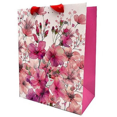 Пакет бумажный 18х23 см "Цветы" ламин. 72838 Centrum