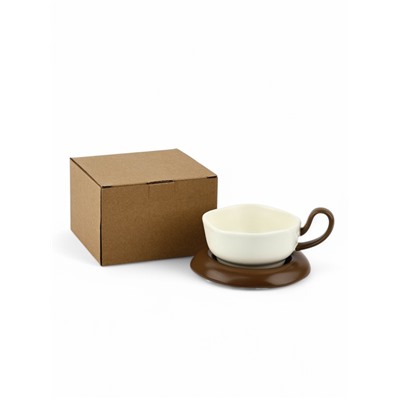 Чайная пара из керамики Sahara, 210 мл