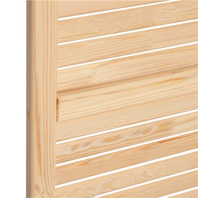 Жалюзийная дверь для бани и сауны, 200×50 см, хвоя, «Добропаровъ»