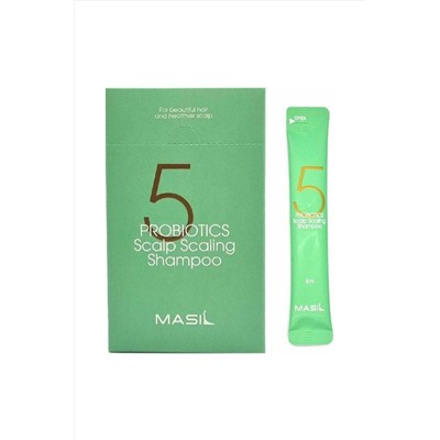 Masil Шампунь для волос глубокоочищающий с пробиотиками / 5 Probiotics Scalp Scaling Shampoo, 8 мл x 20 шт. KRISTALLER, 1108466