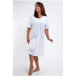 Сорочка 88126 (Бабочки на белом)