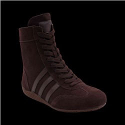 Ботинки из натуральной кожи P-MR22-2 коричневые