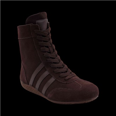 Ботинки из натуральной кожи P-MR22-2 коричневые