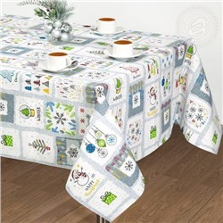 Столовый набор "Хюгге":скатерть 150*180 см.+6 салф. рогожка