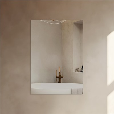 Зеркало Evoform, с фацетом 5 мм, 600×800 мм