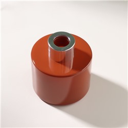 Диффузор для эфирных масел с крышкой «Терракот», глянец 100 мл, 7×7×7.5 см