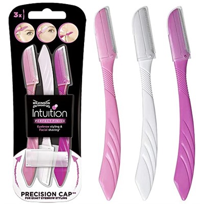 Бритва для коррекции бровей Schick (Wilkinson Sword) Intuition perfect finish Eyebrow (3 шт.)