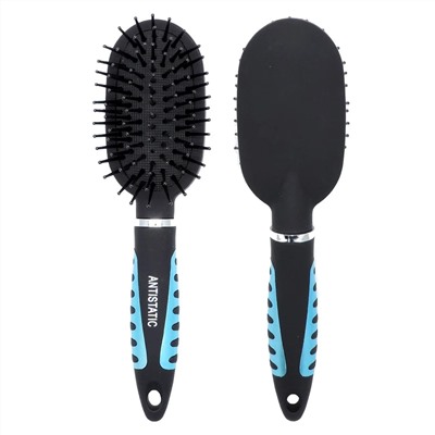 Rama Rose Расчёска для волос массажная M-9551TFU, пластик, 19 см 6418