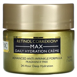 RoC, Retinol Correxion, Max Hydration Cream, Fragrance Free, 1.7 oz (48 g)