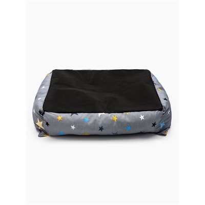 Лежанка для животных «Пухлик», 58×46×16 см, серая