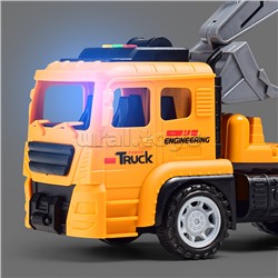 Машина "Автоэкскаватор" (свет, звук) в коробке