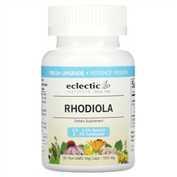 Eclectic Institute, Rhodiola, 500 mg, 90 Non-GMO Veggie Caps