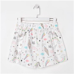 Шорты женские KAFTAN Unicorn, размер 40-42, белые