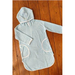 Туника Уют велюр 33055 (Голубой)