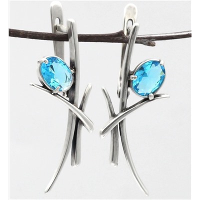 Серьги "Штрих"