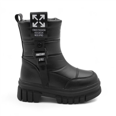 Дутики зимние В5006-1 черные