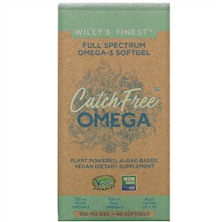 Wiley's Finest, CatchFree Omega, 60 Softgels