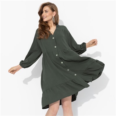 Платье свободной посадки, Богемные сны (dark green)