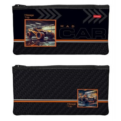 Пенал-косметичка 205х110 мм "MAD CAR" (089733) 63228 Хатбер