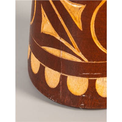 УЦЕНКА Сувенирный музыкальный инструмент барабан джембе «Светлый» 30×17×17 см МИКС