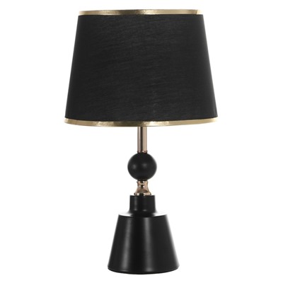 Настольная лампа "Алессандра" E27 40Вт черный 25х25х30 см RISALUX