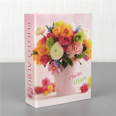 Фотоальбом 100 фото 10х15 Цветы / 9529 /уп 96/