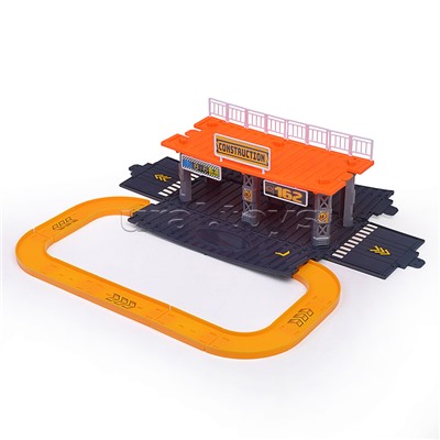 Парковка "Приключения на стройке" (125 предметов) в коробке