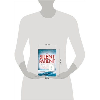 Эксмо Alex Michaelides "The Silent Patient (Alex Michaelides) Безмолвный пациент (Алекс Михаэлидес) / Книги на английском языке"