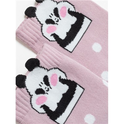Носки женские CONTE Хлопковые носки CLASSIC с пикотом «Panda»